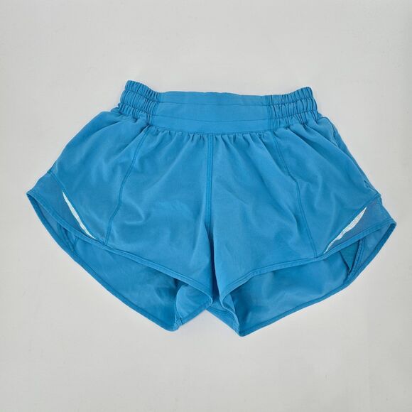 lululemon athletica Pants - Lululemon Hotty Hot HR Short 2.5'' *Lined Blue Size 2